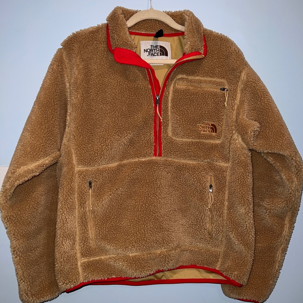 NWOT The North Face Extreme Pile 1/2 Zip Fleece
